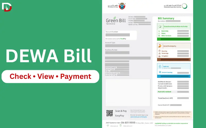 How to Check DEWA Bill Online