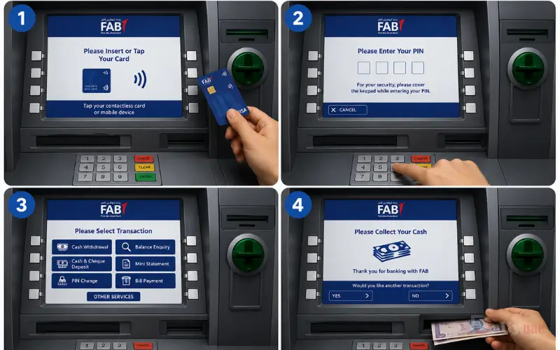 Step-by-Step: How to Use a FAB ATM