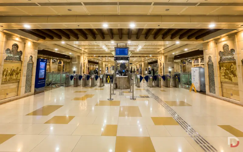 Exit Guide at Al Ghubaiba Metro Station