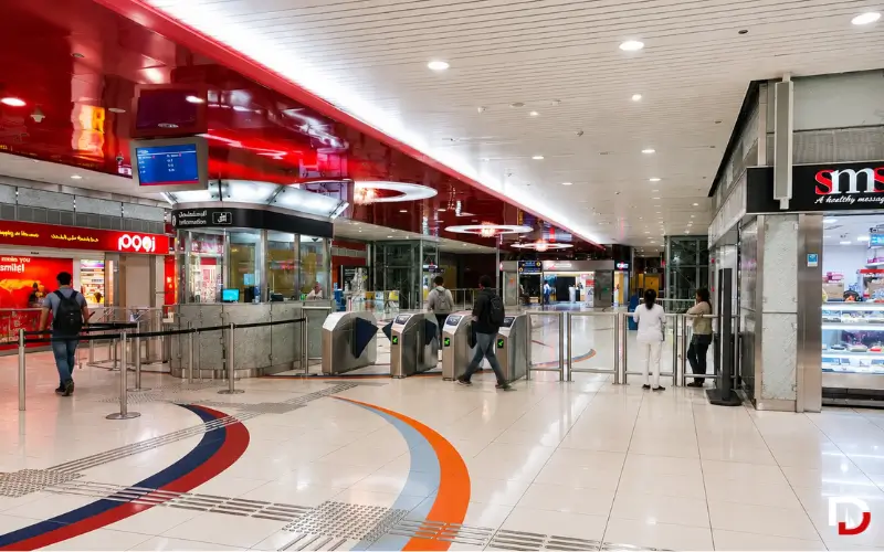 Al Rigga Metro Station Dubai
