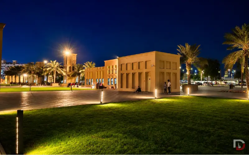 Architecture Al Ghubaiba Metro Station Dubai