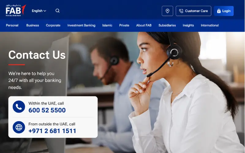 How to Check FAB Balance via Phone Banking