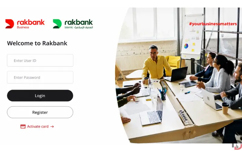 RAKBank Login