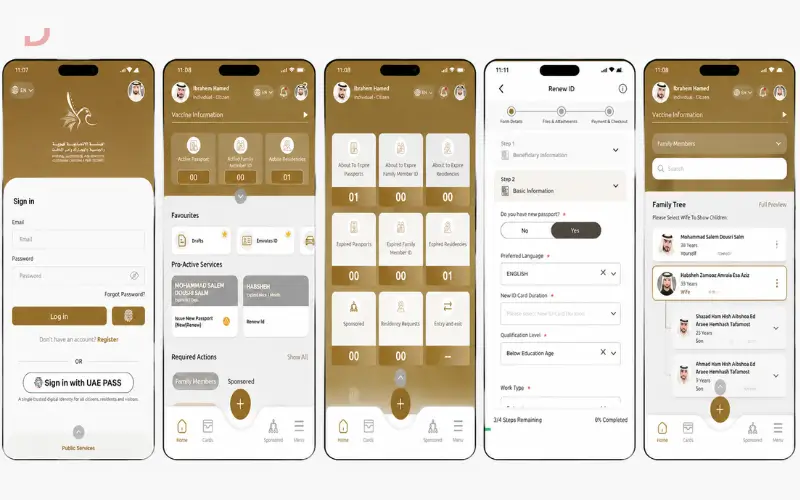Track Emirates ID Through the UAEICP App