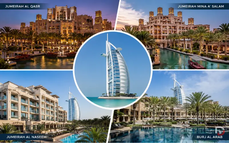 Near Hotels Madinat Jumeirah Christmas Market