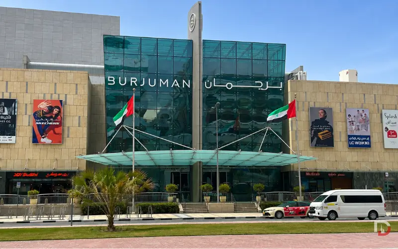 Nearby Landmarks BurJuman Metro Station Exit 4
