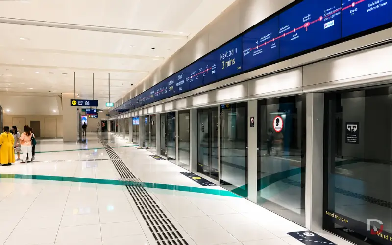 dip metro station strain area