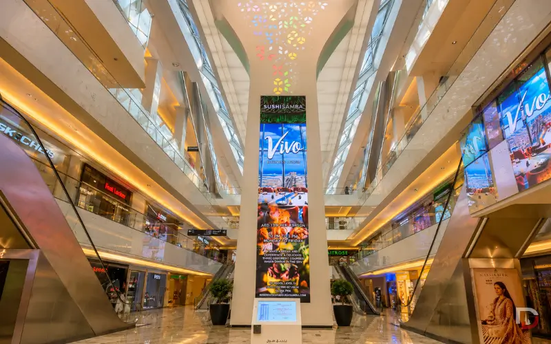 Interior look Al Khail Mall