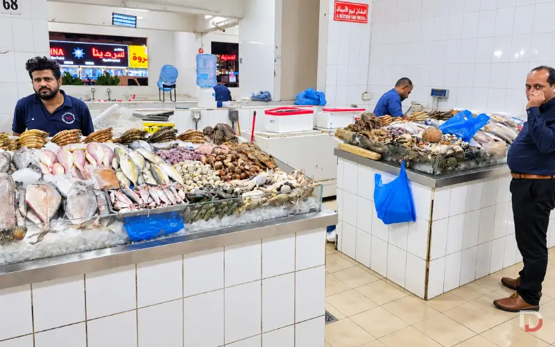 Ajman Fish Market shops