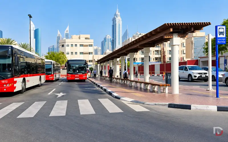 buses on road