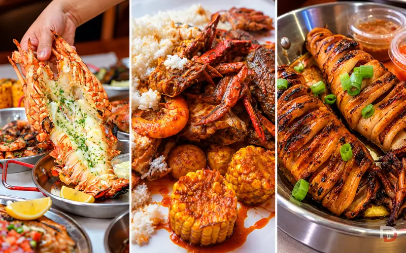 Seafoods at Dampa Dubai