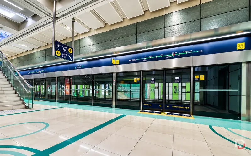 metro at Baniyas Square Station  