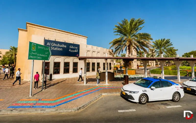 Al Ghubaiba Metro Station Dubai
