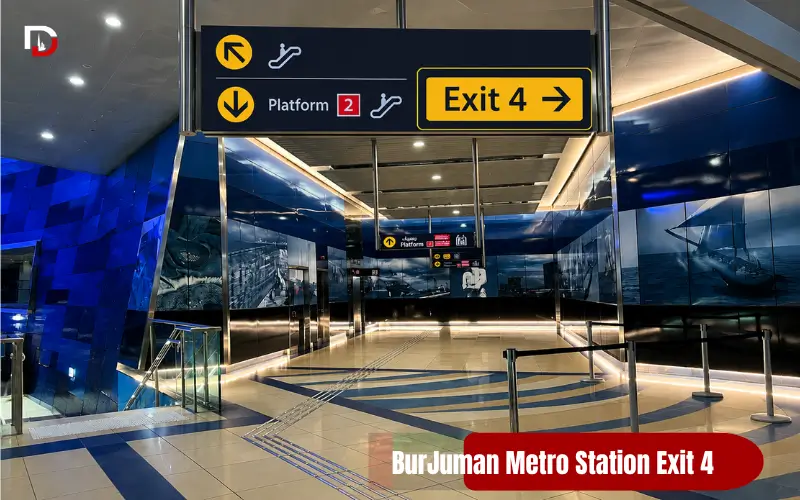 BurJuman Metro Station Exit 4