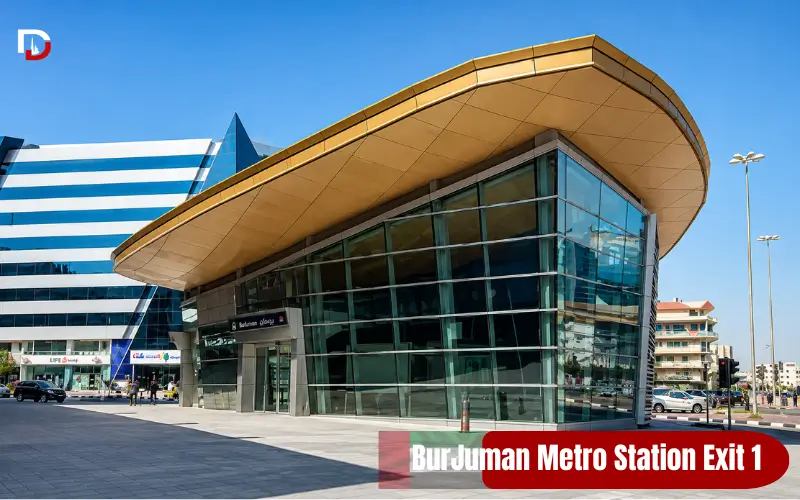 BurJuman Metro Station Exit 1