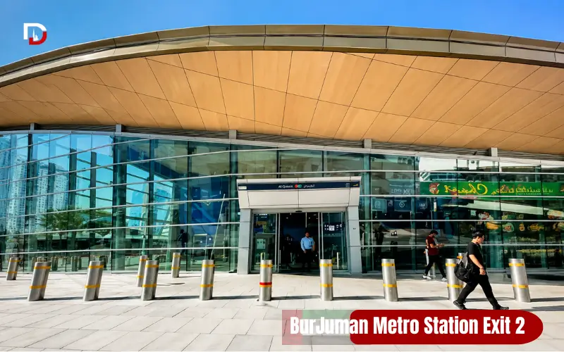 BurJuman Metro Station Exit 2