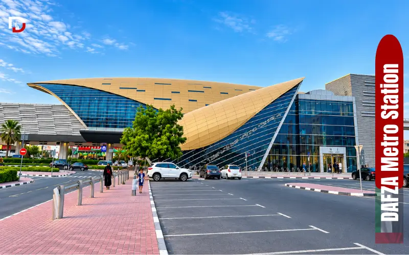 Dubai Airport Free Zone Metro Station 1